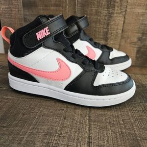 Nike Borough Mid 2 Little Kid Girls Sneakers 13.5c